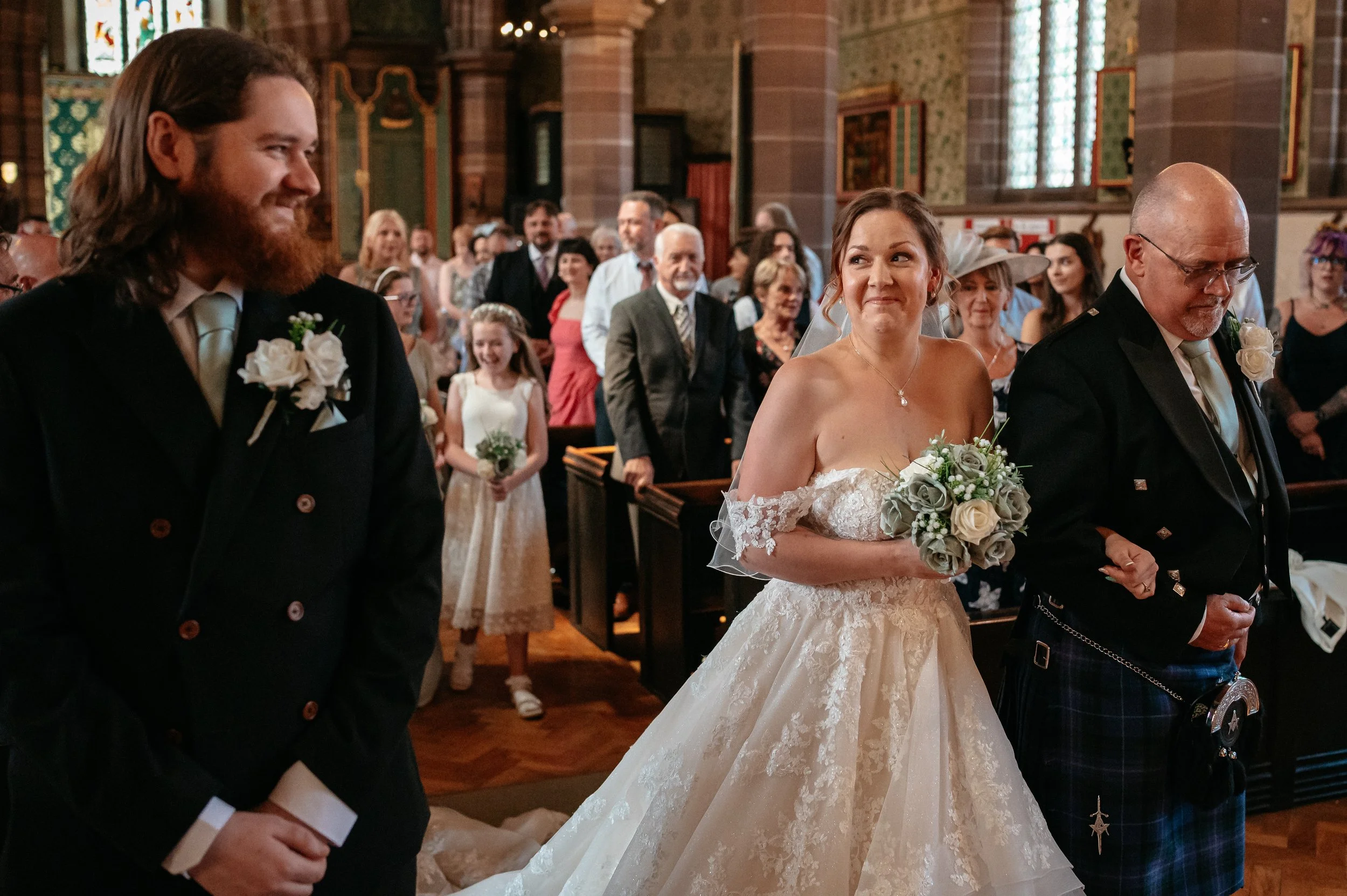 Wedding moment