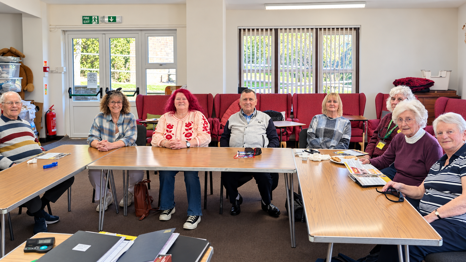 Members chatting at an HRVAB club