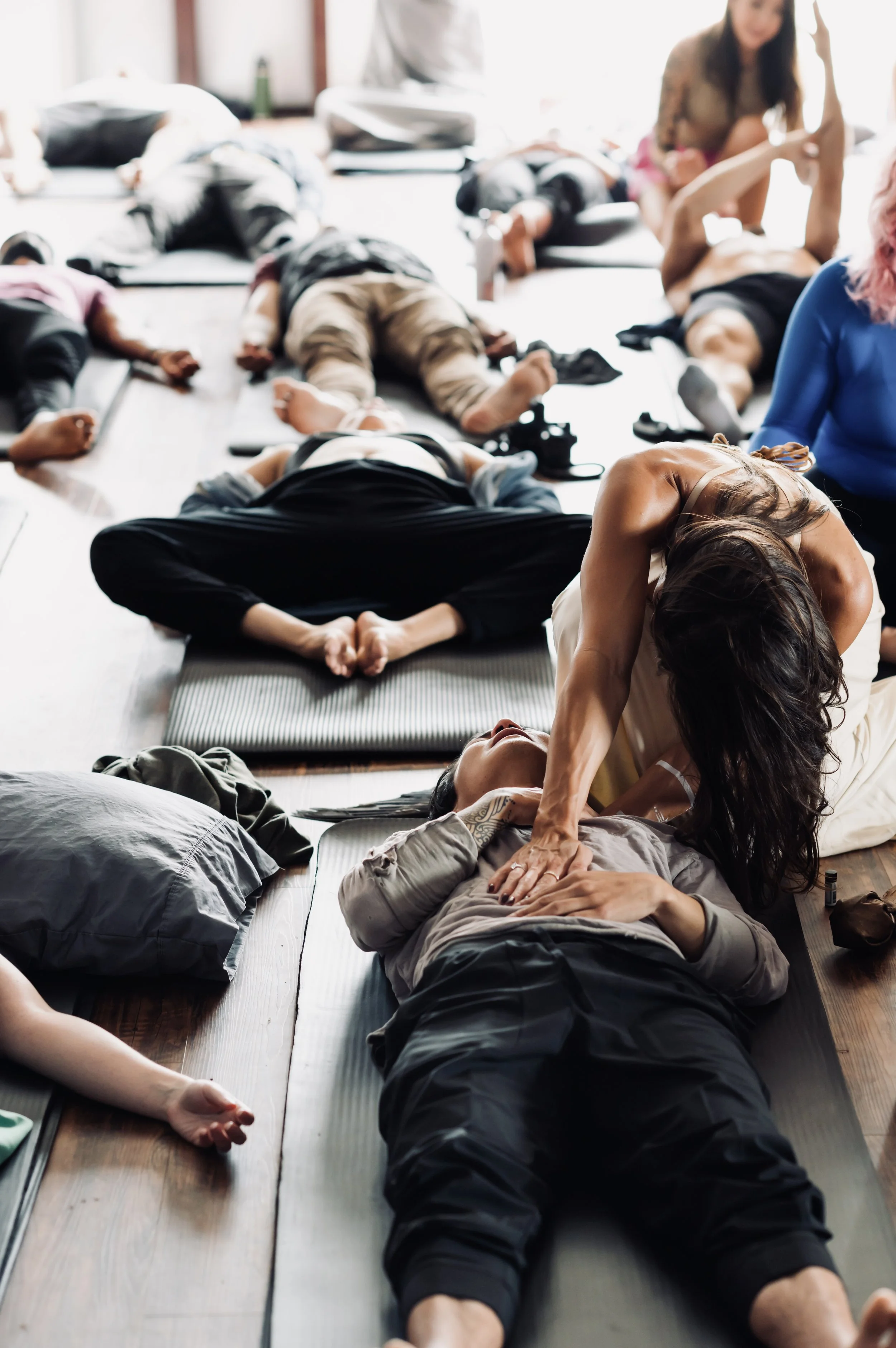 Breathwork session