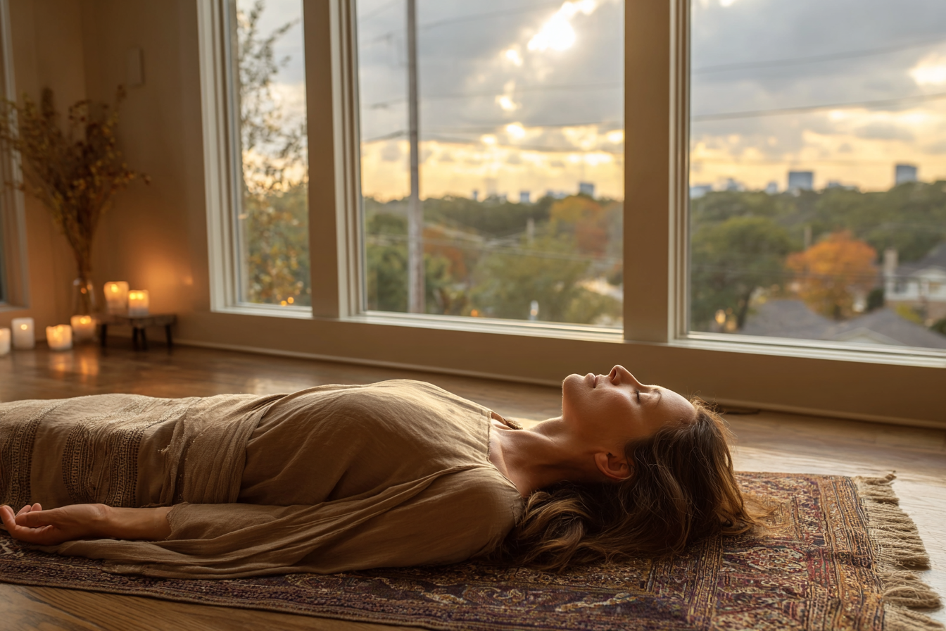 Breathwork meditation session