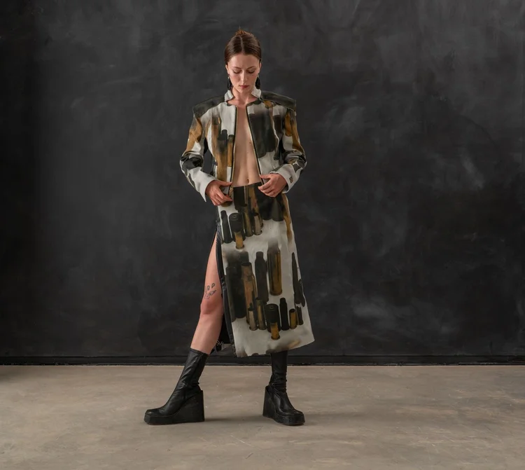 Olivia Green wears LIMINAL. Photograph by Peter Ogilvie.