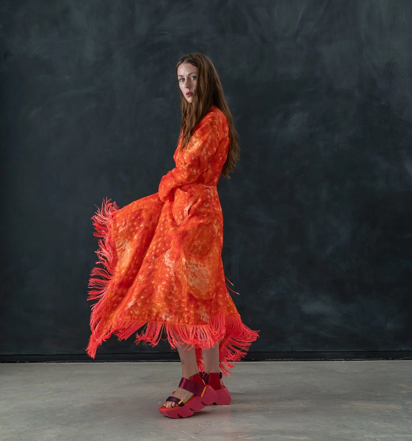 Olivia Green wears LIMINAL. Photograph by Peter Ogilvie.