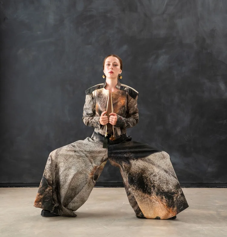 Olivia Green wears LIMINAL. Photograph by Peter Ogilvie.