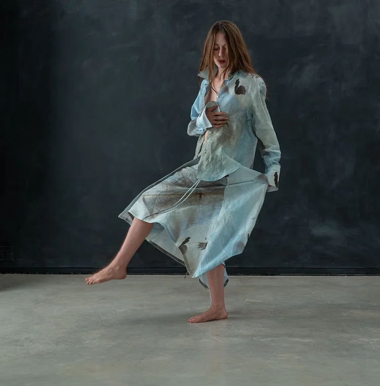 Olivia Green wears LIMINAL. Photograph by Peter Ogilvie.