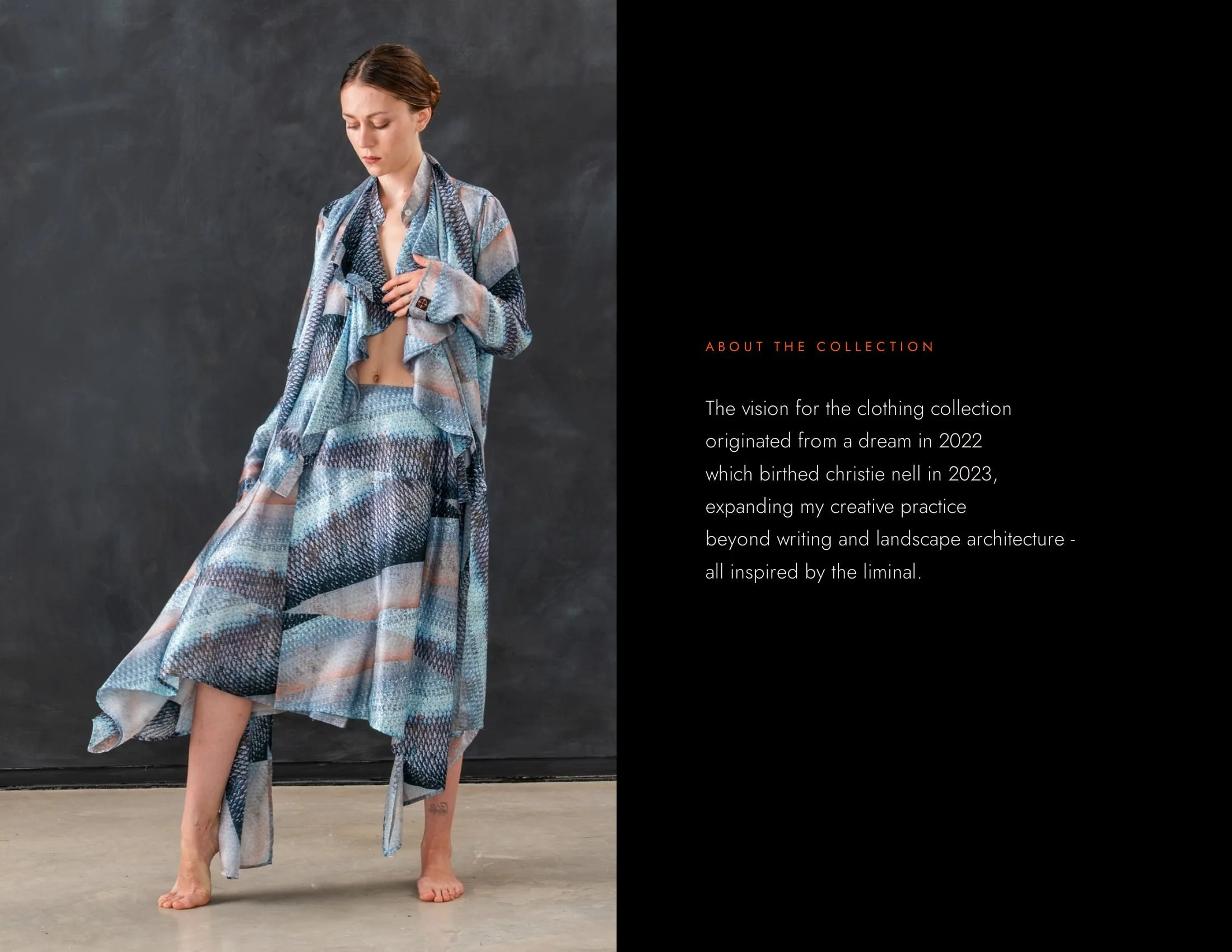 LIMINAL lookbook, page 2 of 26