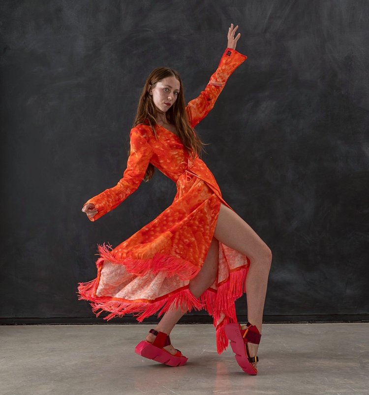 Olivia Green wears LIMINAL. Photograph by Peter Ogilvie.