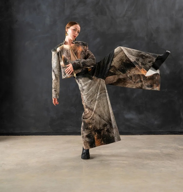 Olivia Green wears LIMINAL. Photograph by Peter Ogilvie.