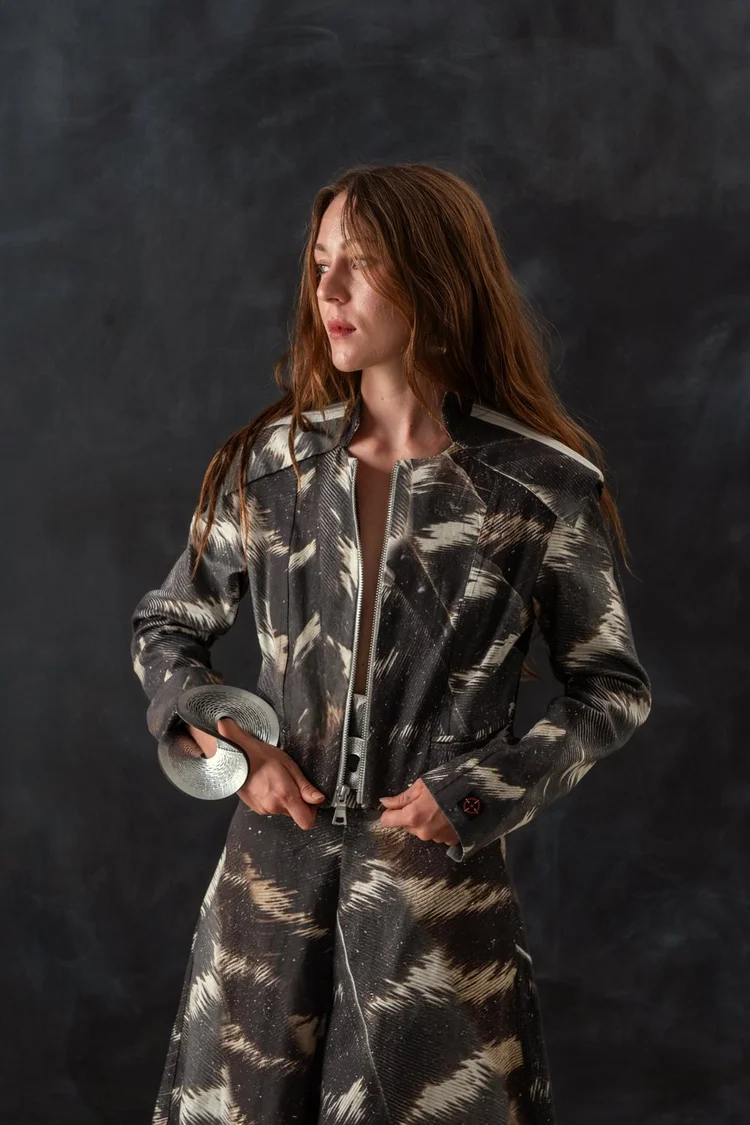 Olivia Green wears LIMINAL. Photograph by Peter Ogilvie.