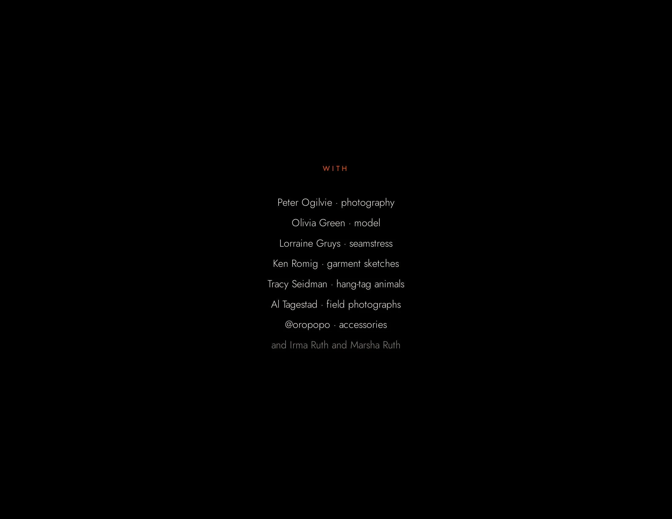 LIMINAL lookbook, page 25 of 26