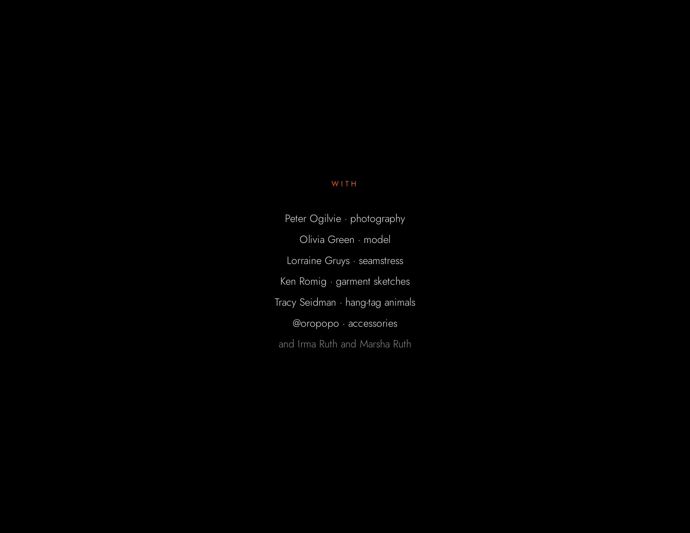 LIMINAL lookbook, page 30 of 31