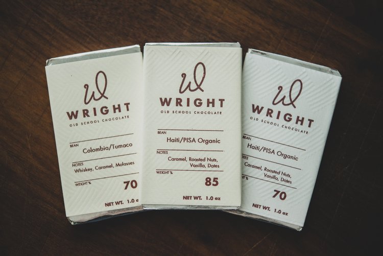 Wright Old School Chocolate: Significance of the Label