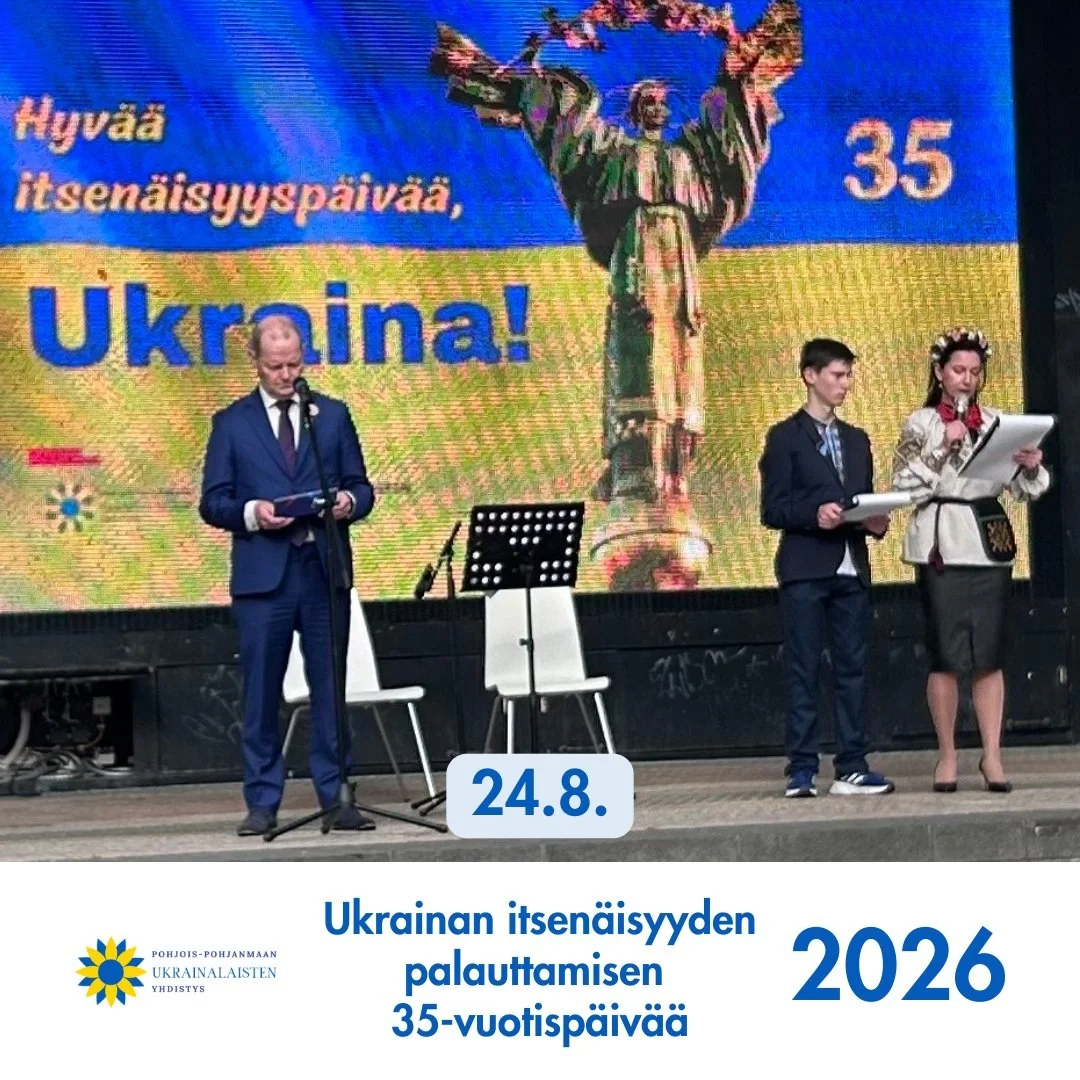Ukrainan itsenäisyyspäivä Oulussa