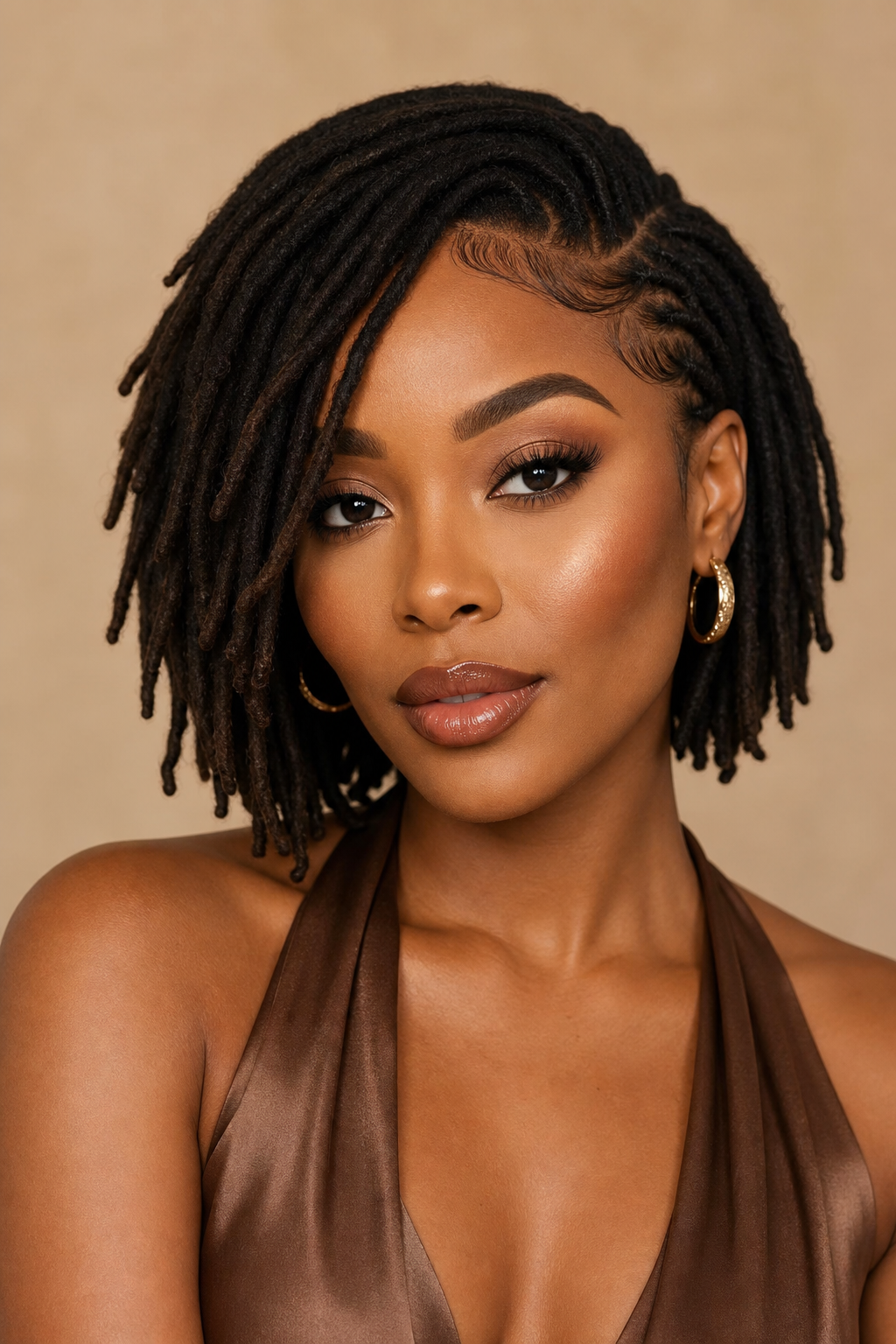 Diamond face shape silhouette - guide to the best hairstyles for diamond-shaped faces