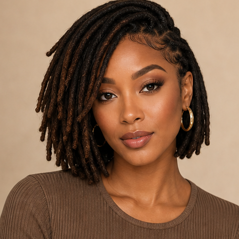 Side part locs