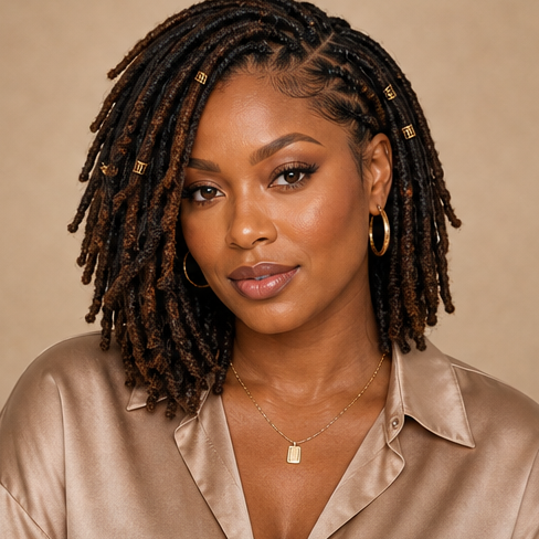 Side part locs