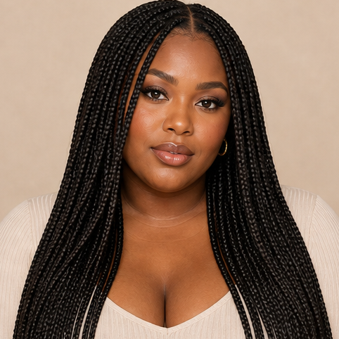 Long box braids