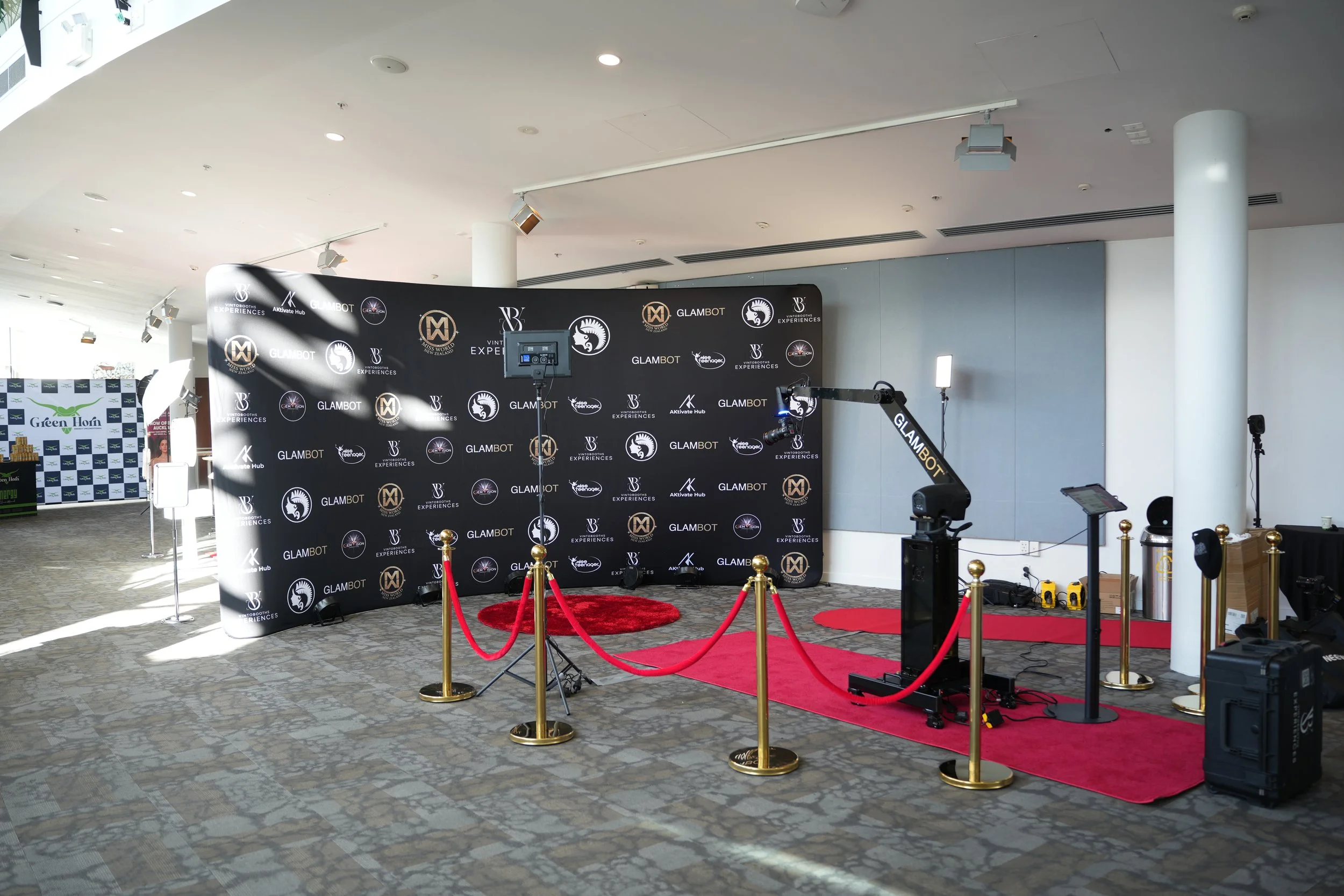 Miss New Zealand event scene