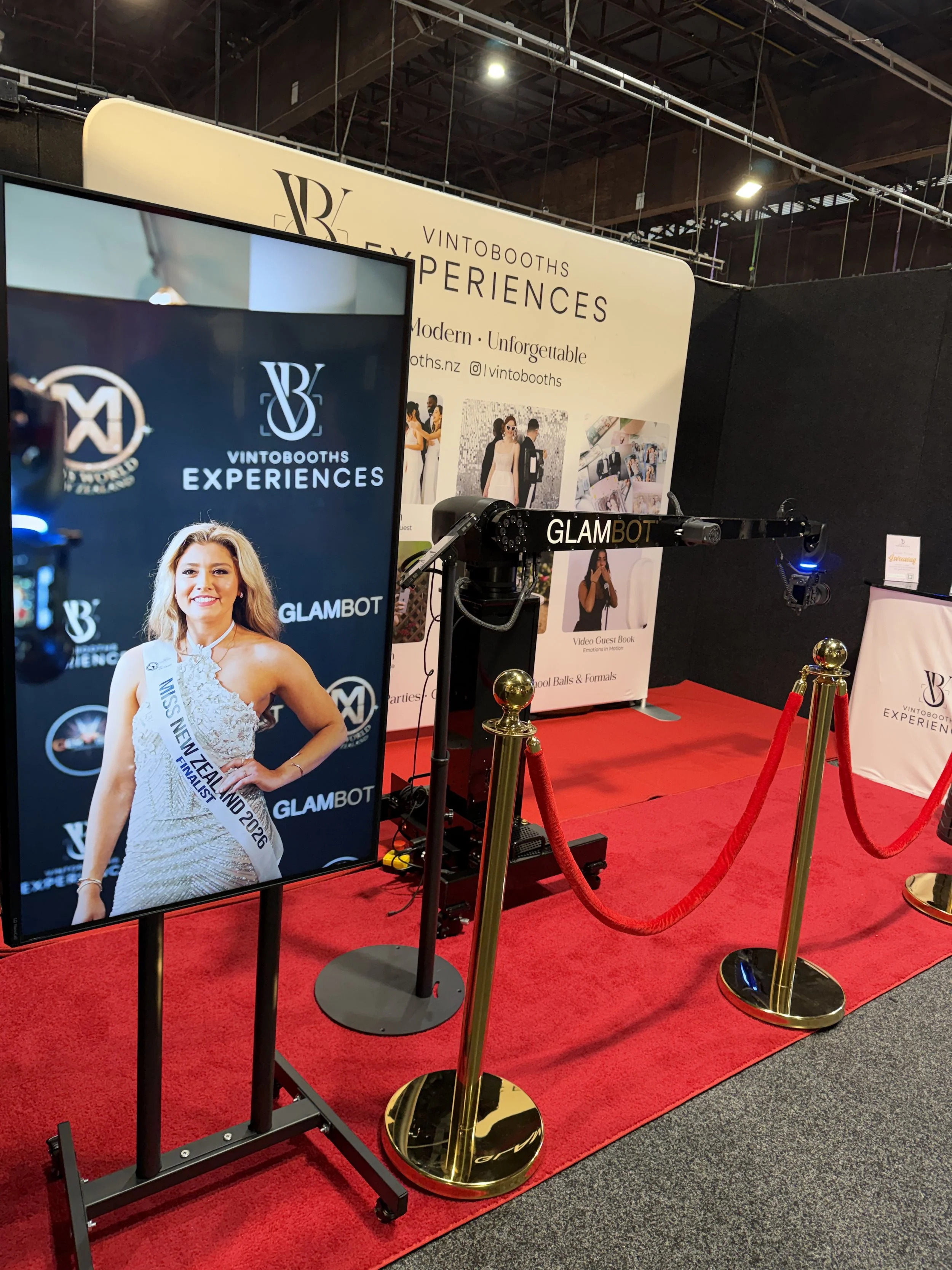 Auckland Food Show AI Booth experience by VintoBooths