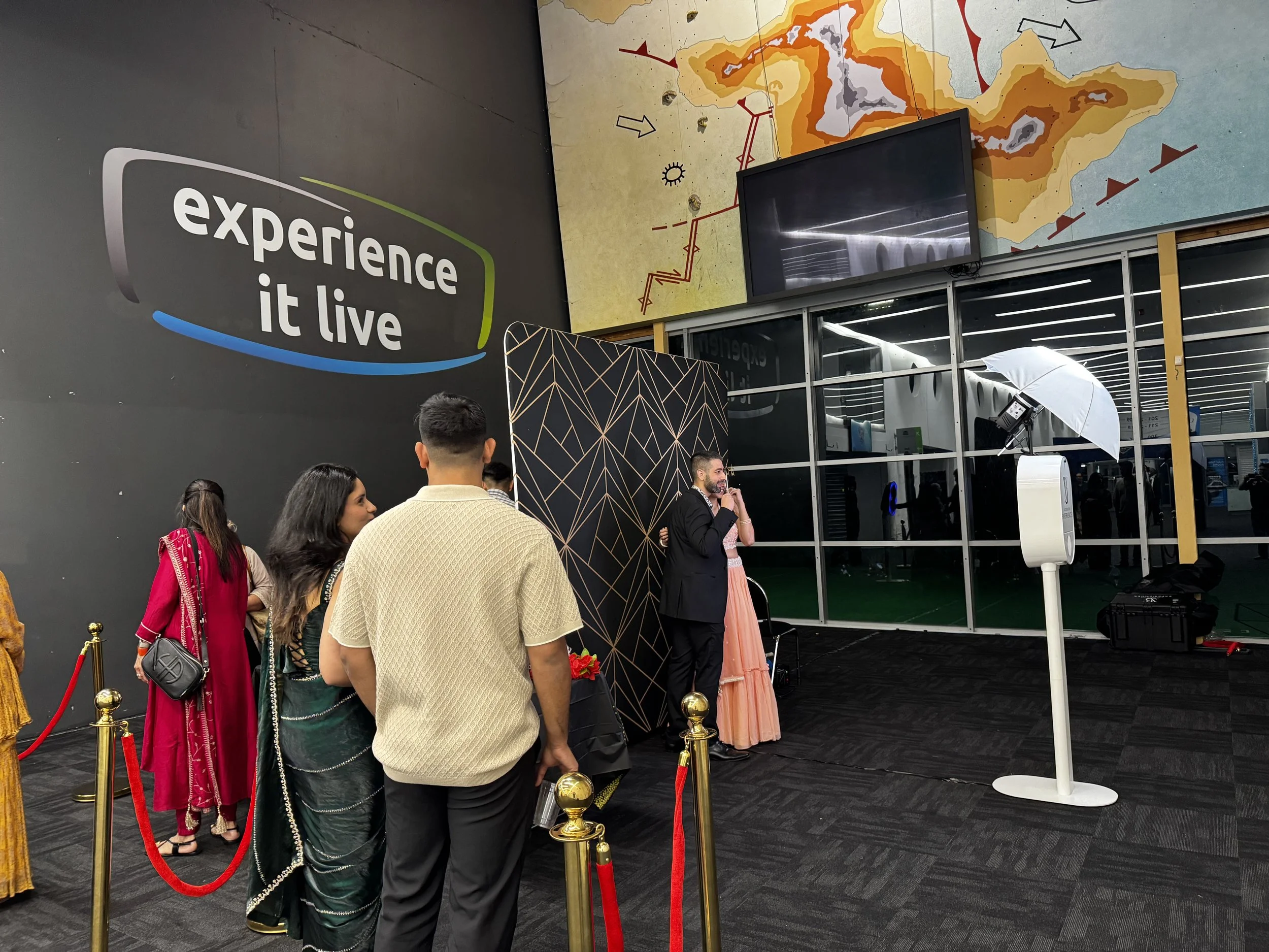 Digital booths in action at Damodar City