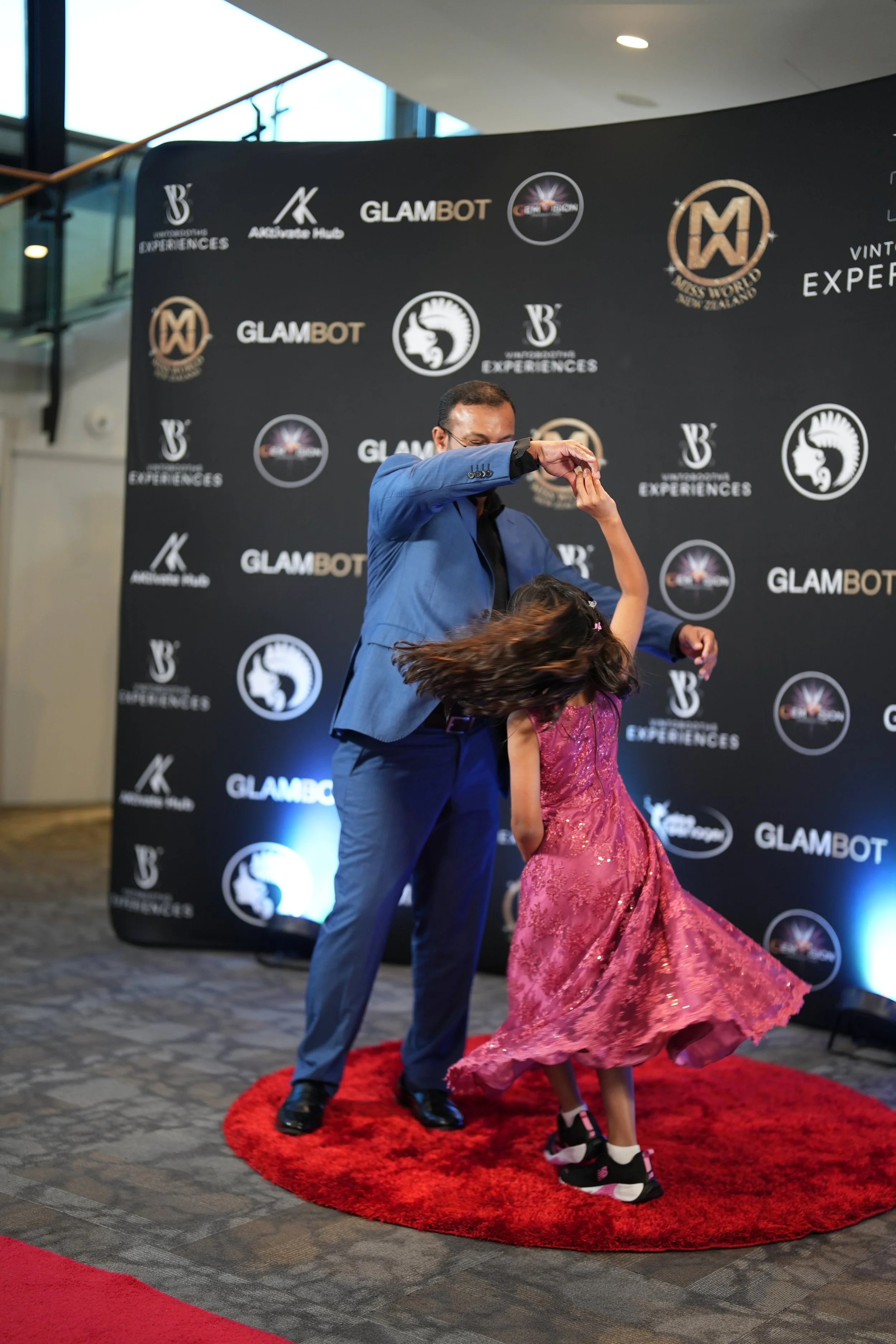 Miss New Zealand booth experience