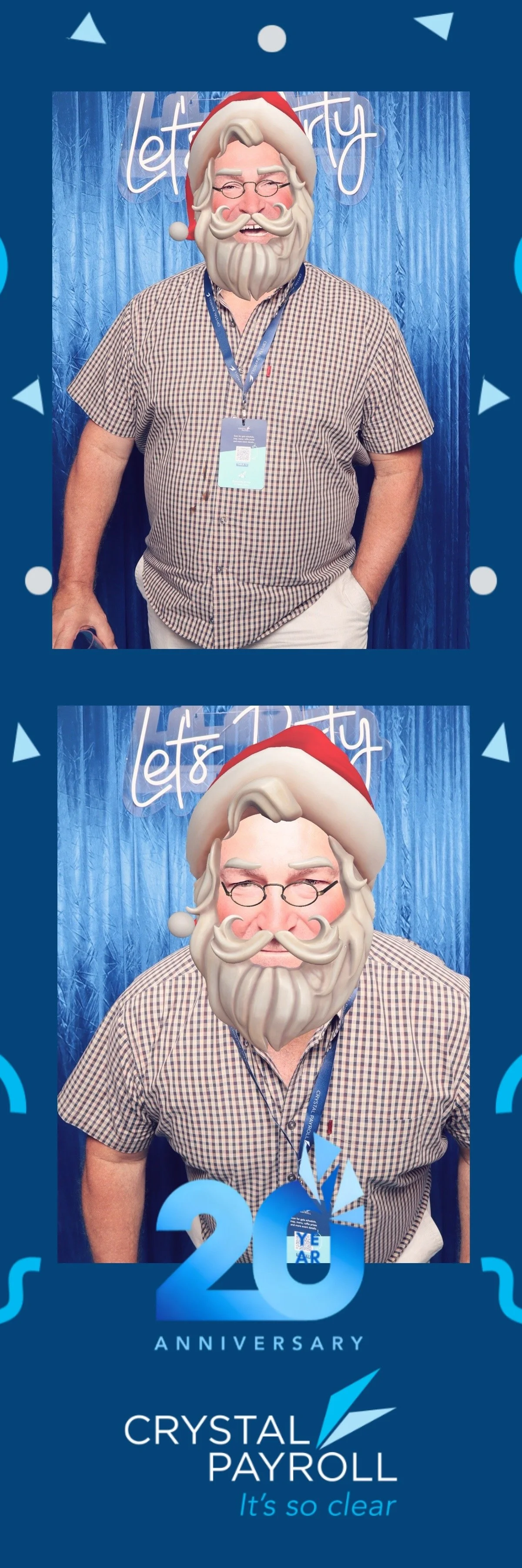 Crystal Payroll 20th anniversary guest capture