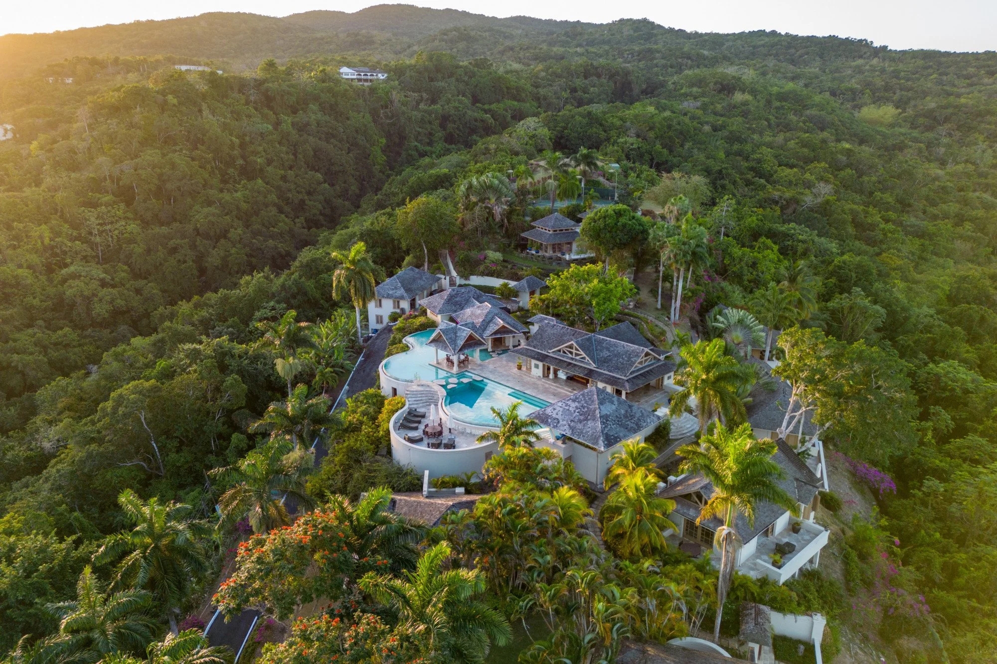 Private estate overlooking Montego Bay and the Caribbean Sea
