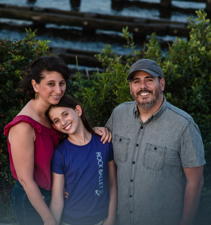 Dr. Marie Winters with her family