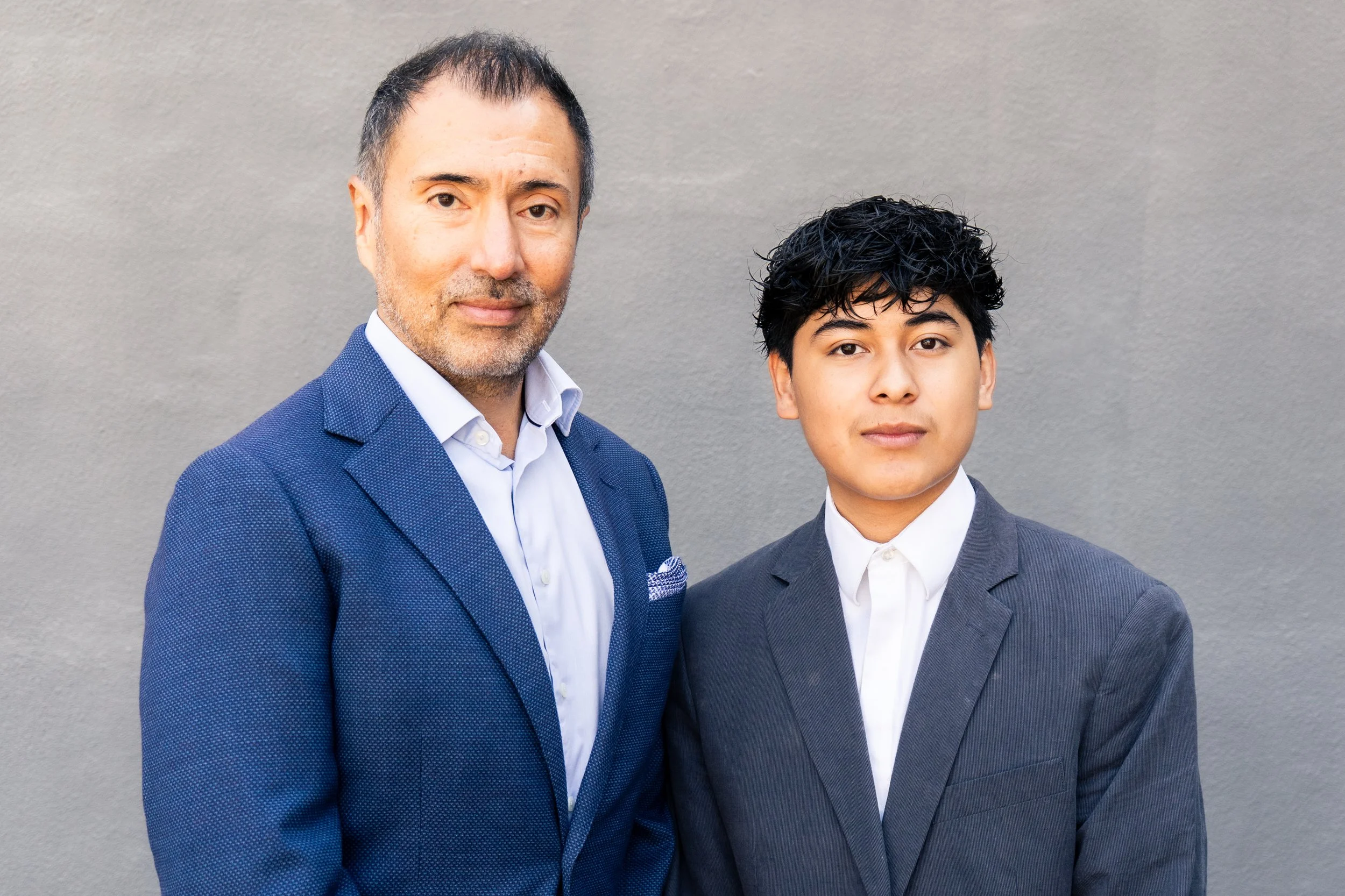 Omar and his mentor Cesar