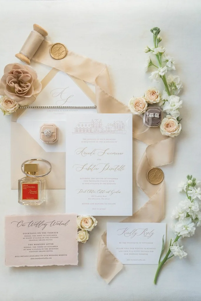 The Piscitellis invitation suite