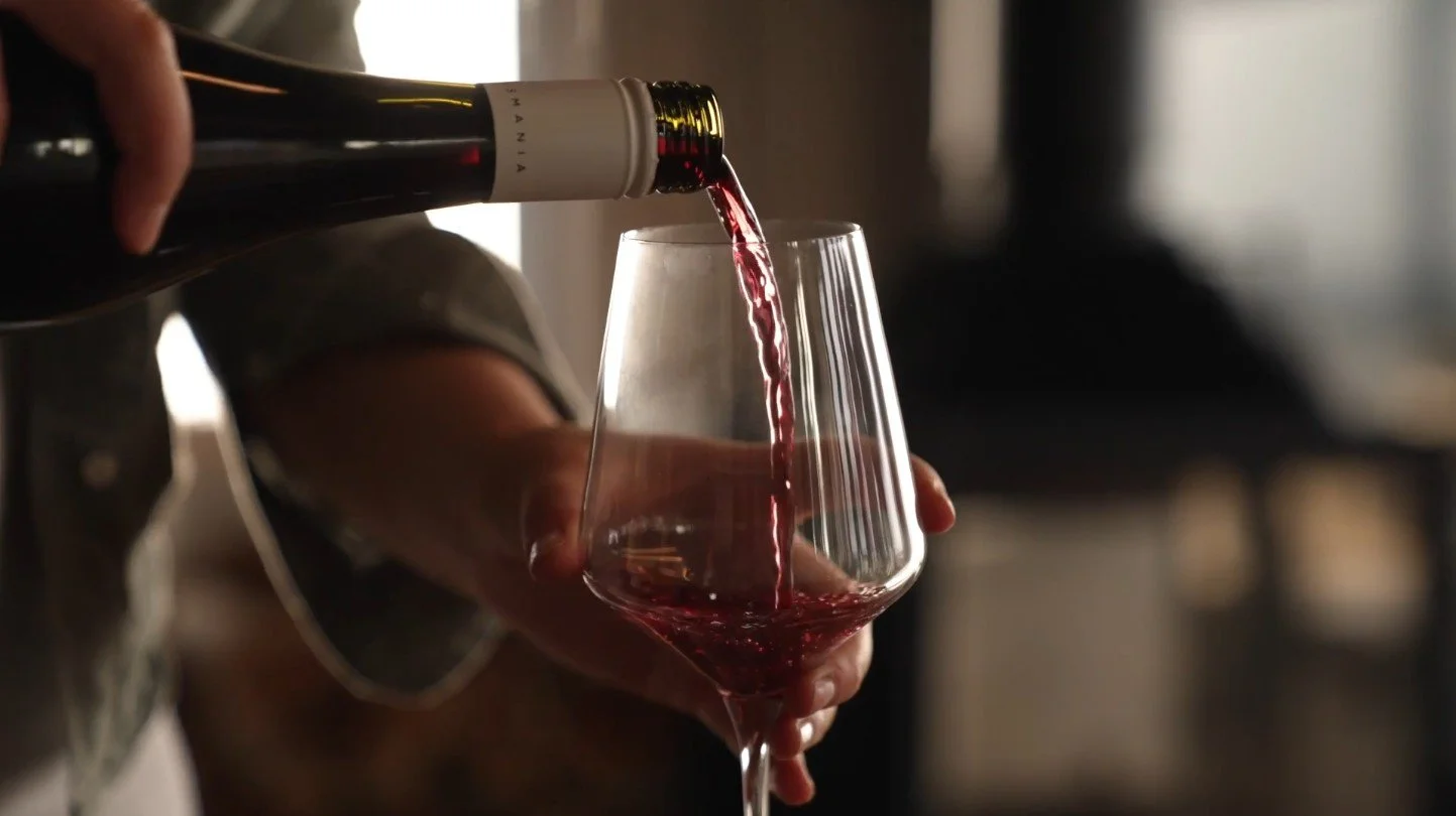 Shared platter and local wine