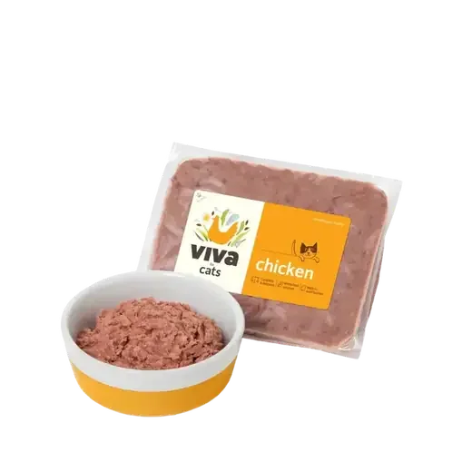 Viva Raw chicken for cats