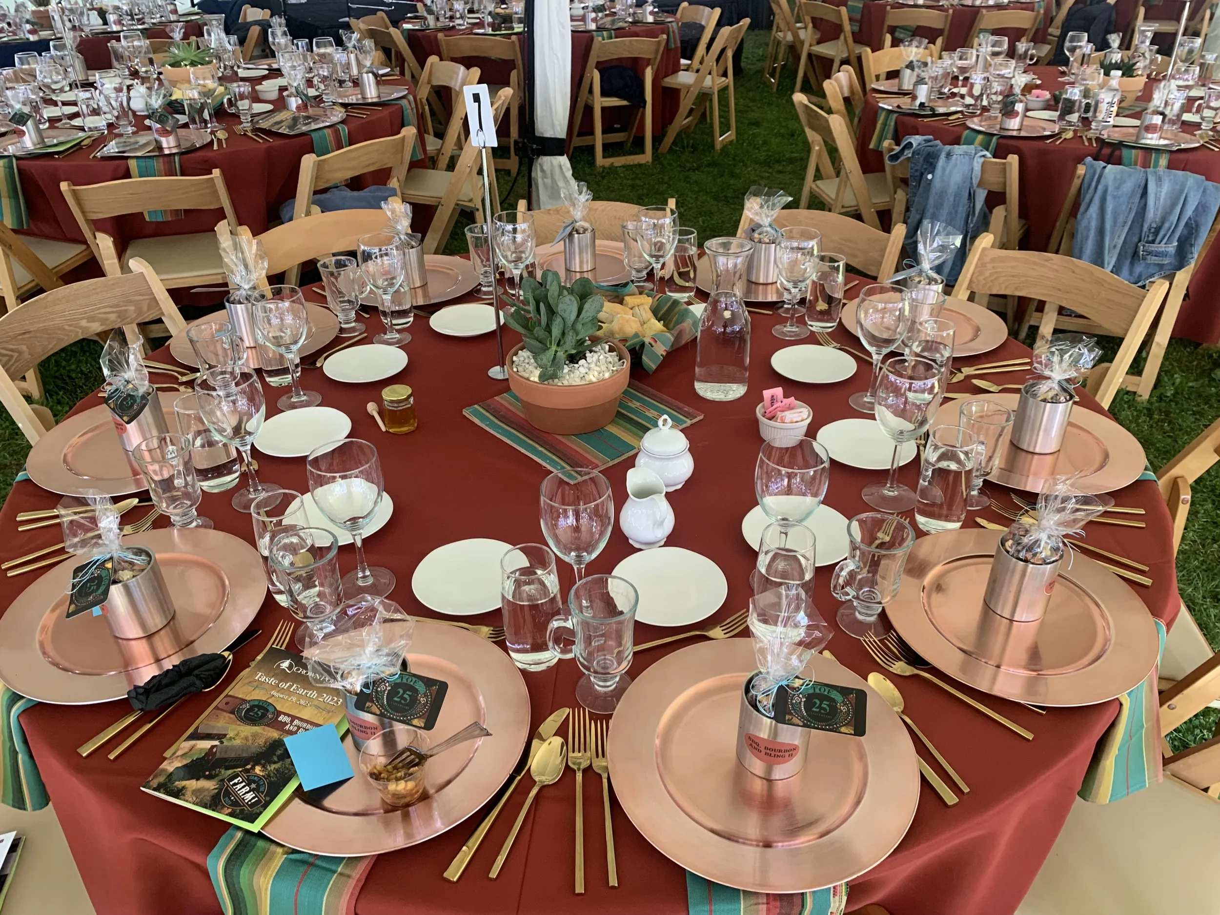 Taste of Earth on the farm at Crown Point