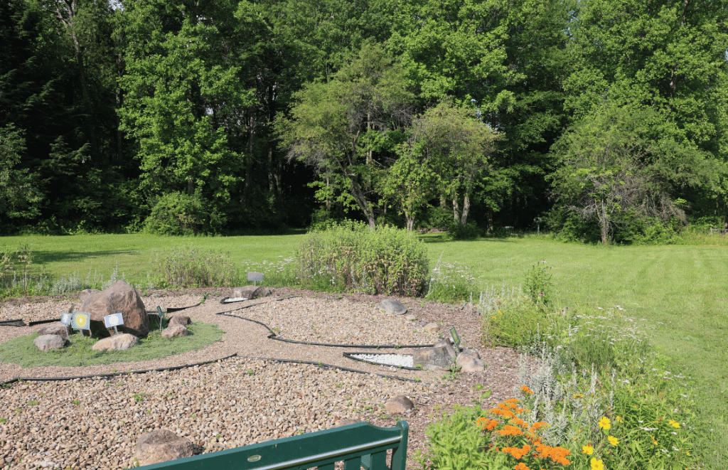 The Meditation Garden at Crown Point