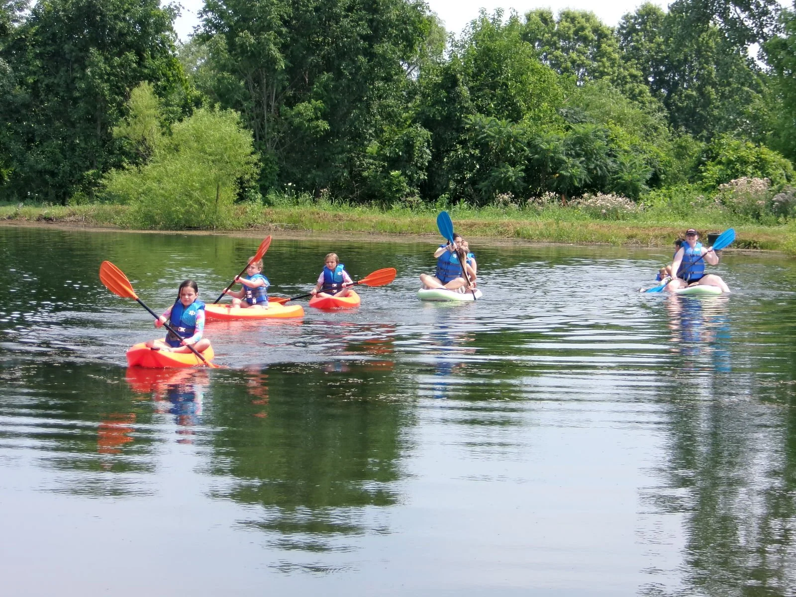A day at Crown Point Summer Farm Camp