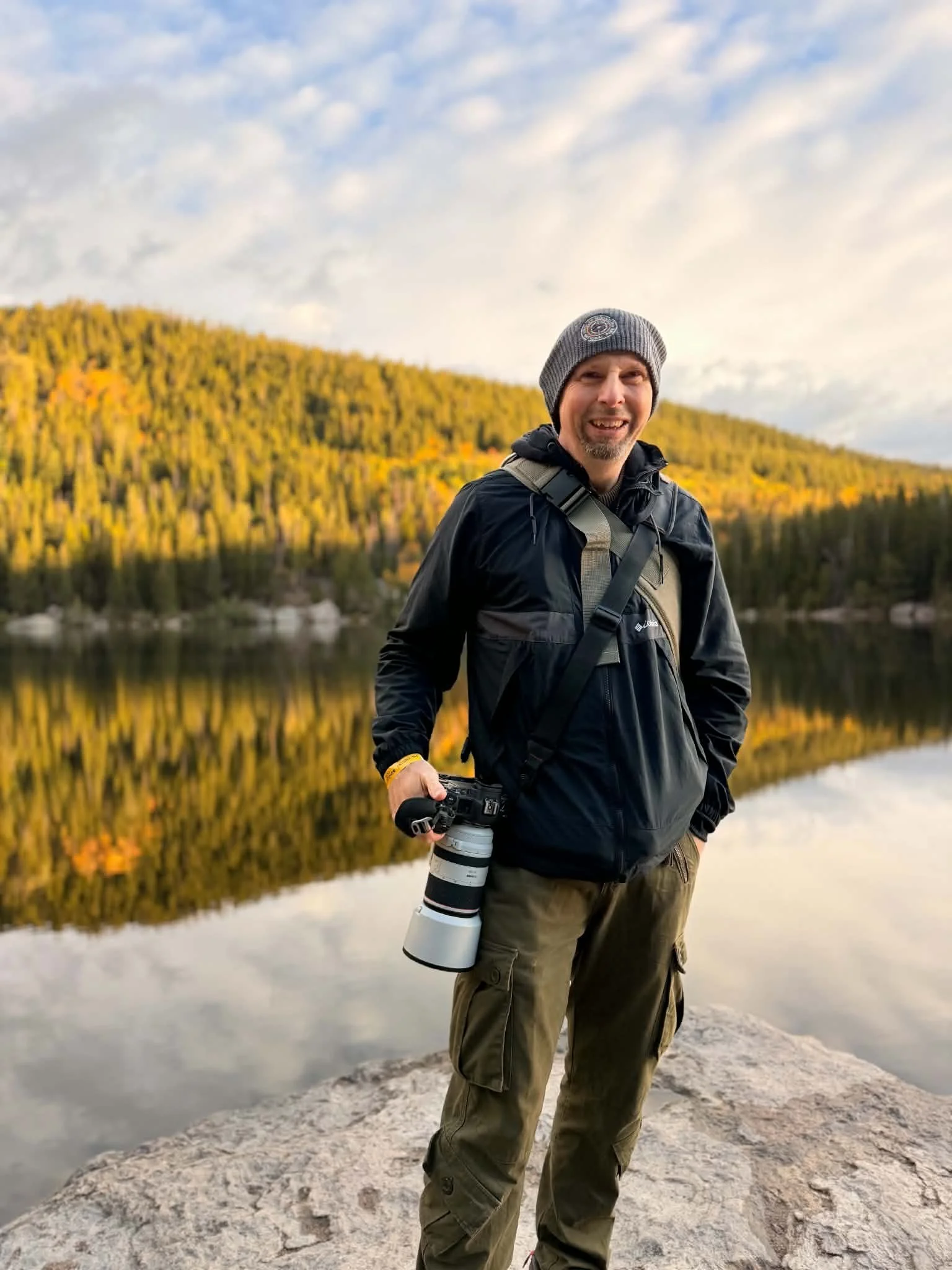 Nick Palmer, Office Manager at Crown Point Ecology Center