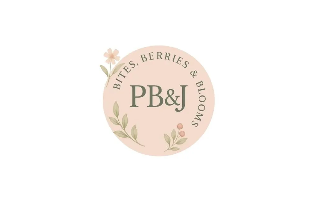 PB&J Bites, Berries & Blooms logo