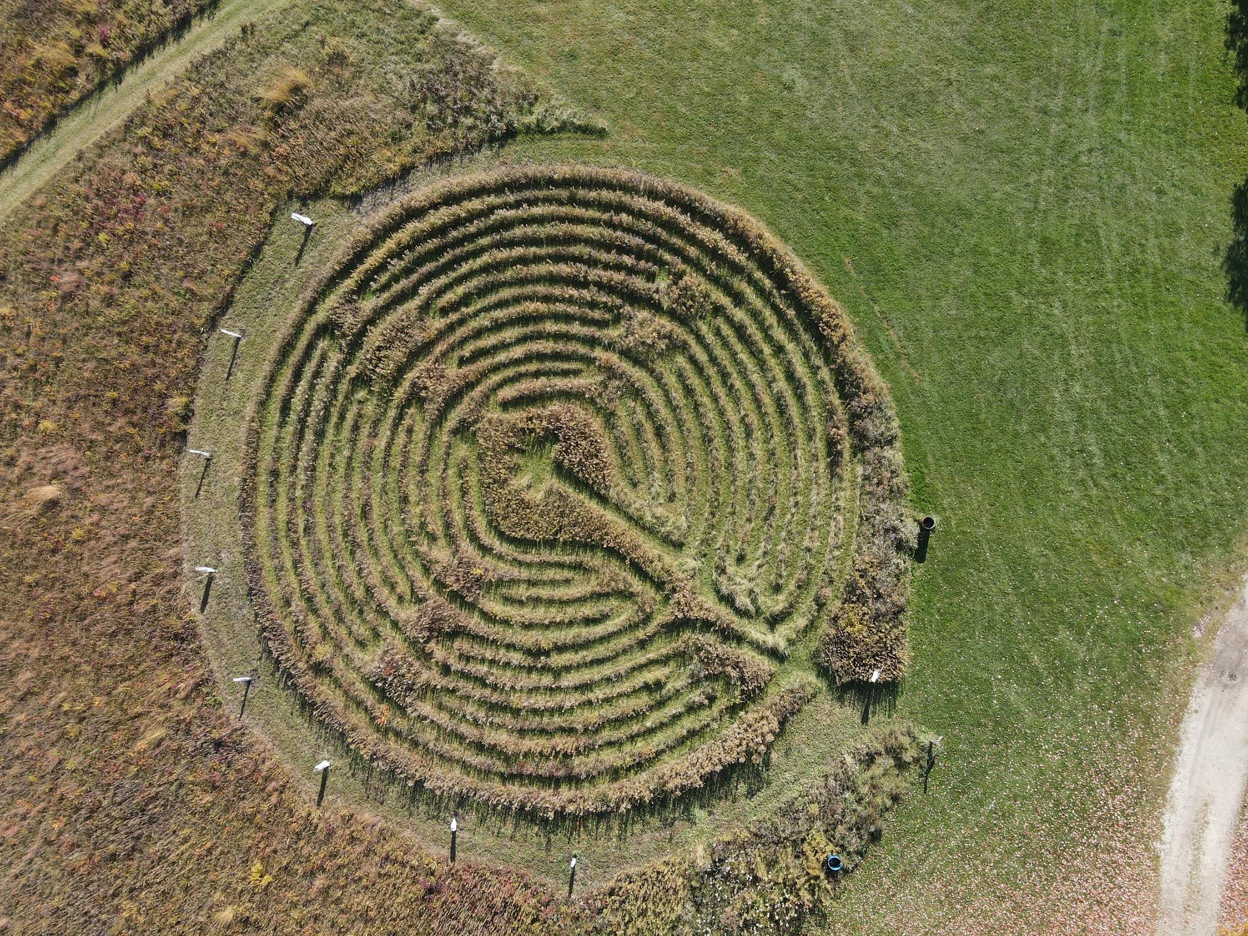 Meditation Garden, Wind Phone and Labyrinth