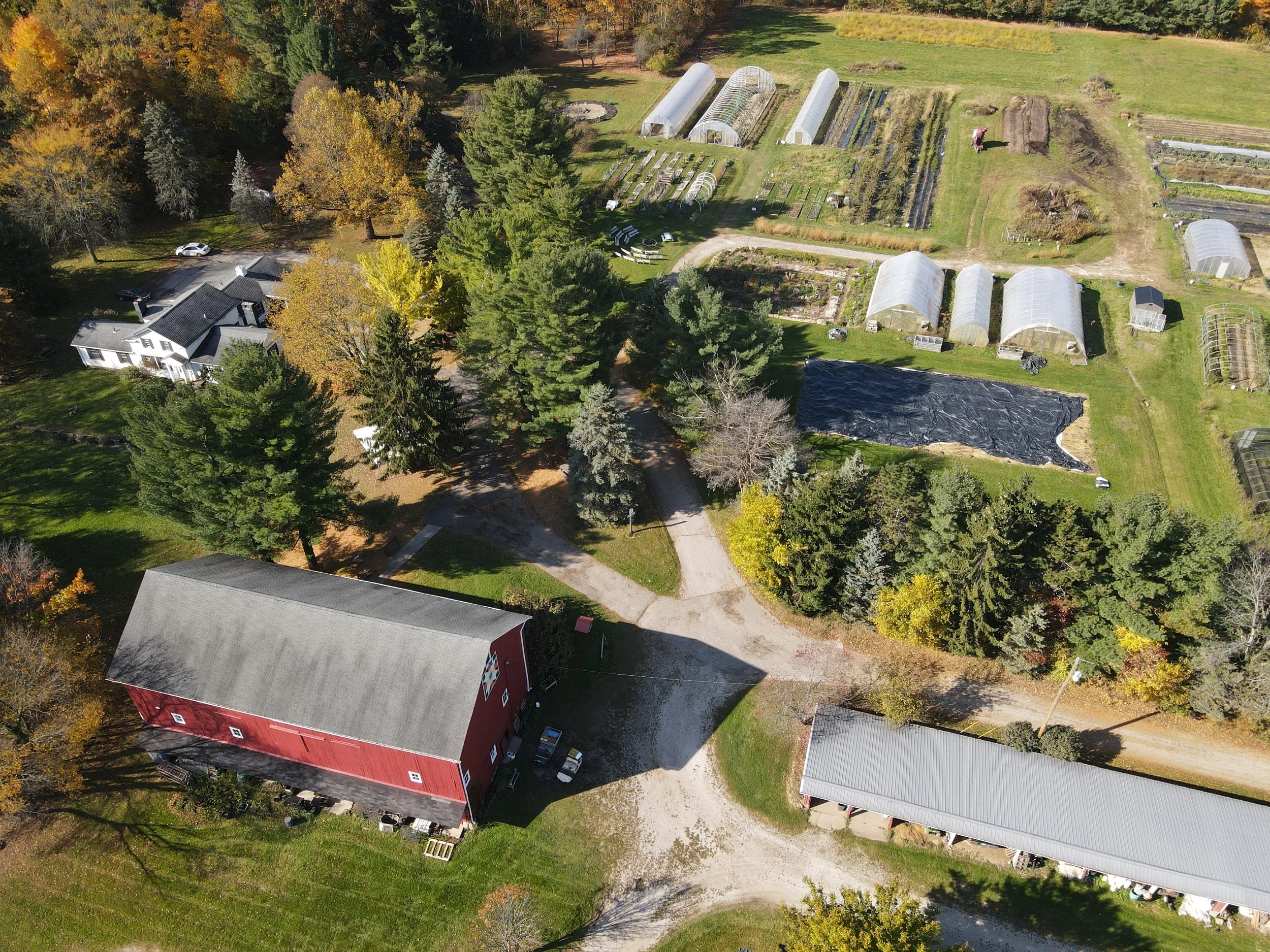 Aerial view of Crown Point