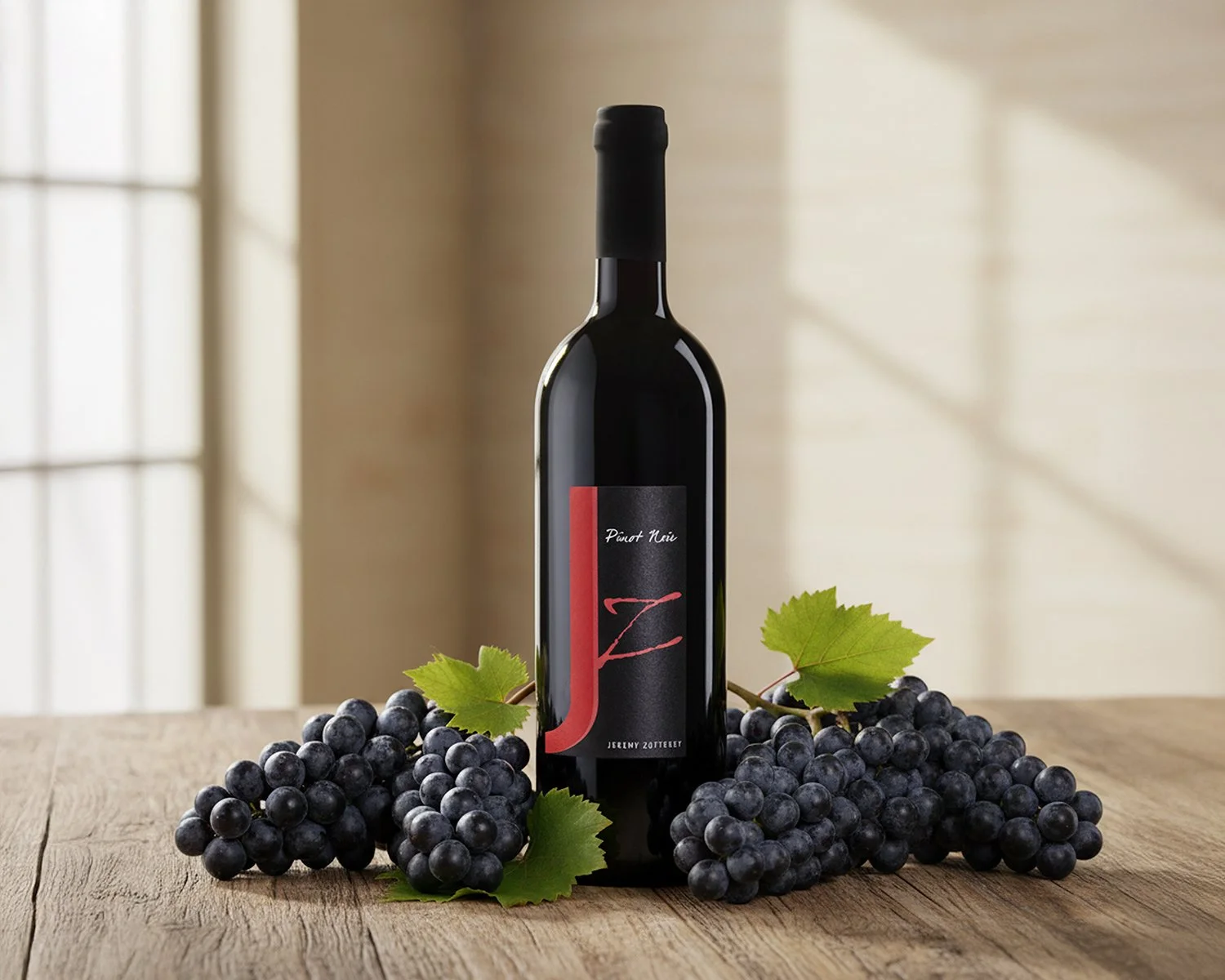 Photographie de produit bouteille de vin Cave Jérémy Zufferey Chippis Valais — Viens & Vois