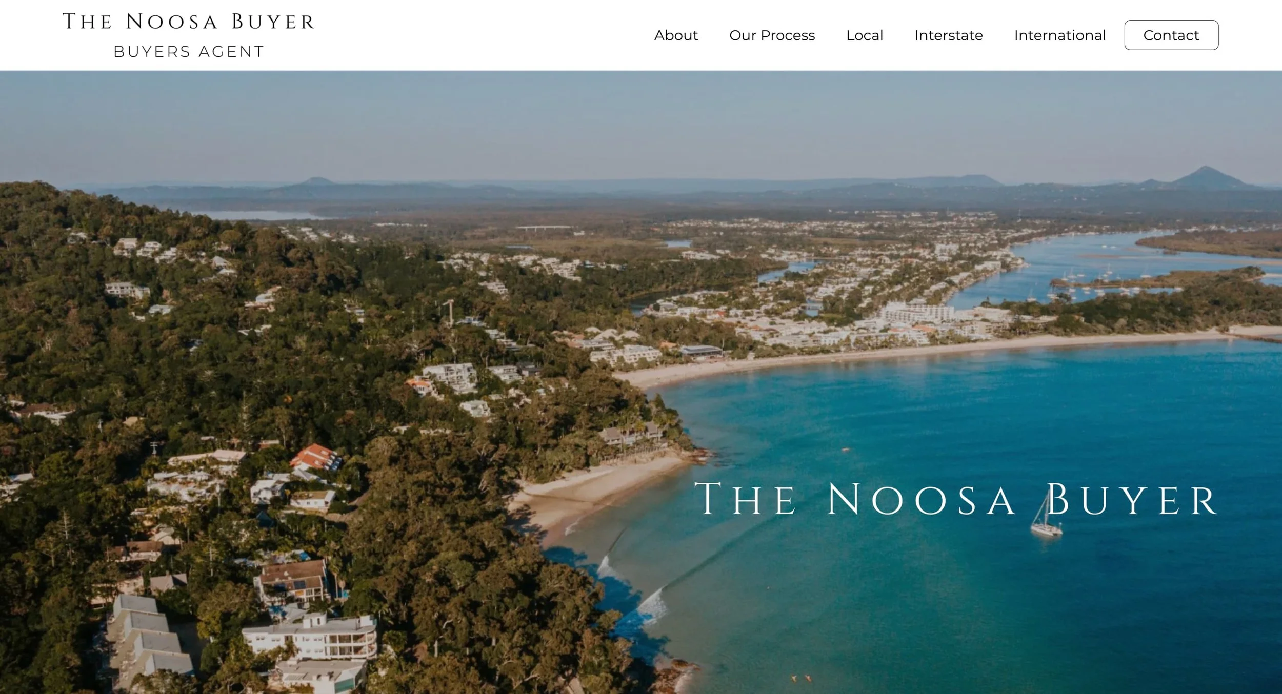 The Noosa Buyer homepage banner
