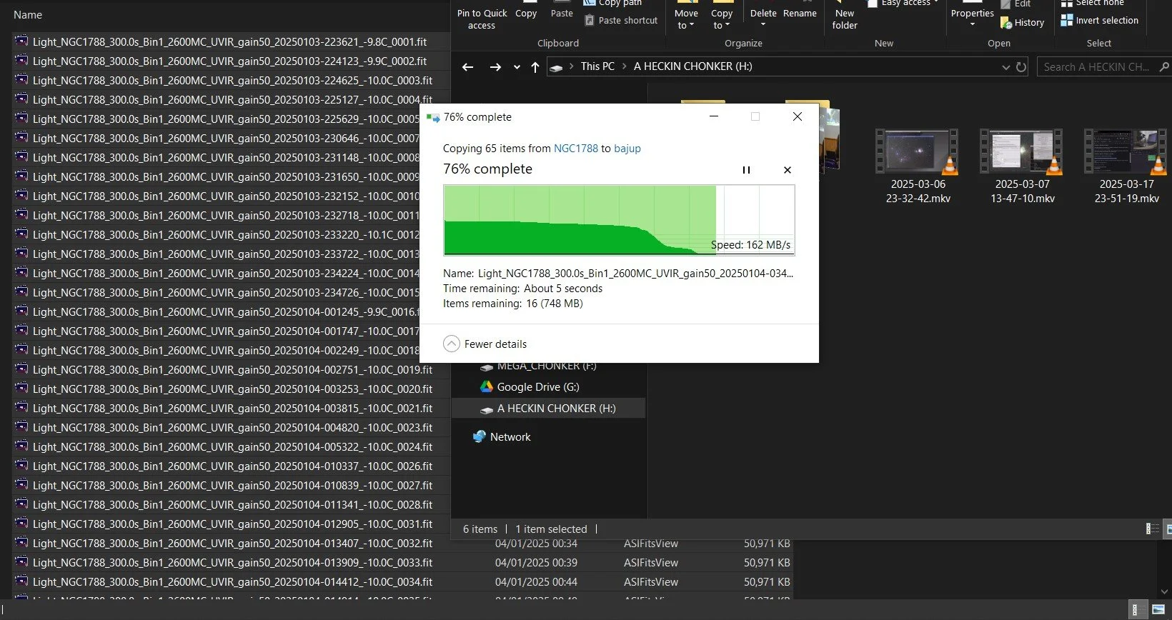 Data backup