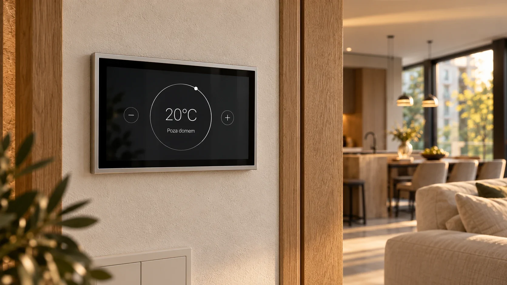 Sterowanie temperaturą w apartamencie ML Comfy