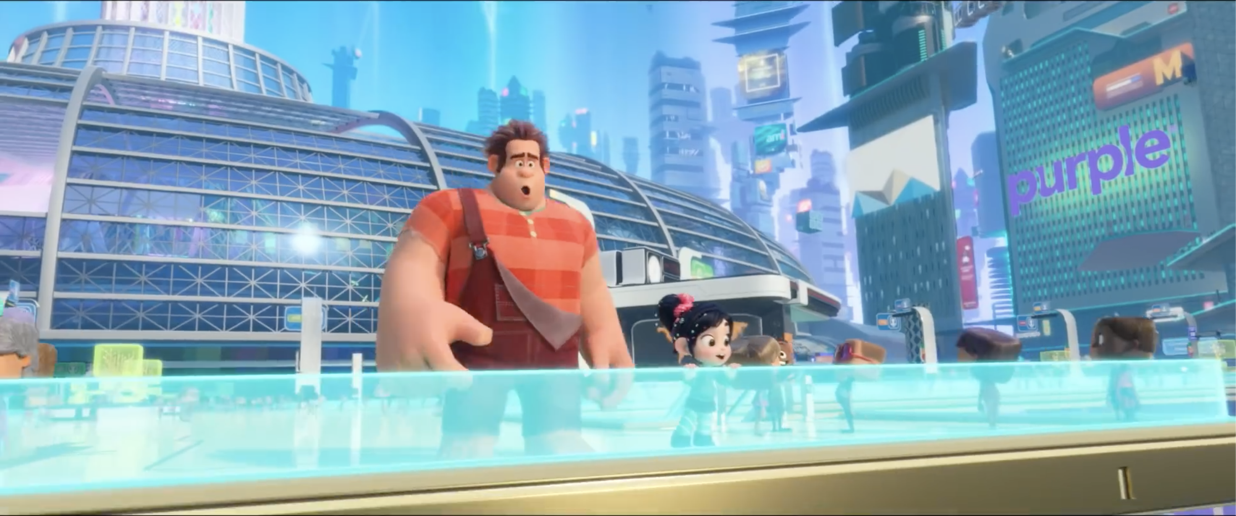 Purple Disney Wreck It Ralph