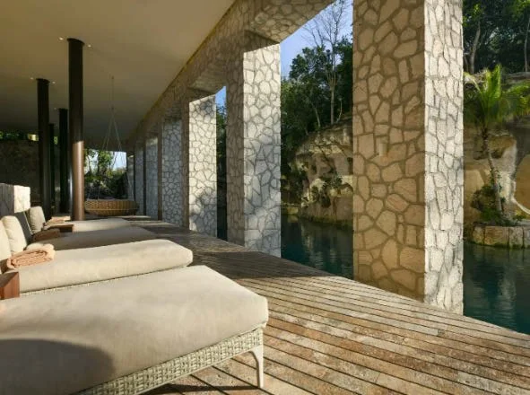 Muluk Spa lounge deck
