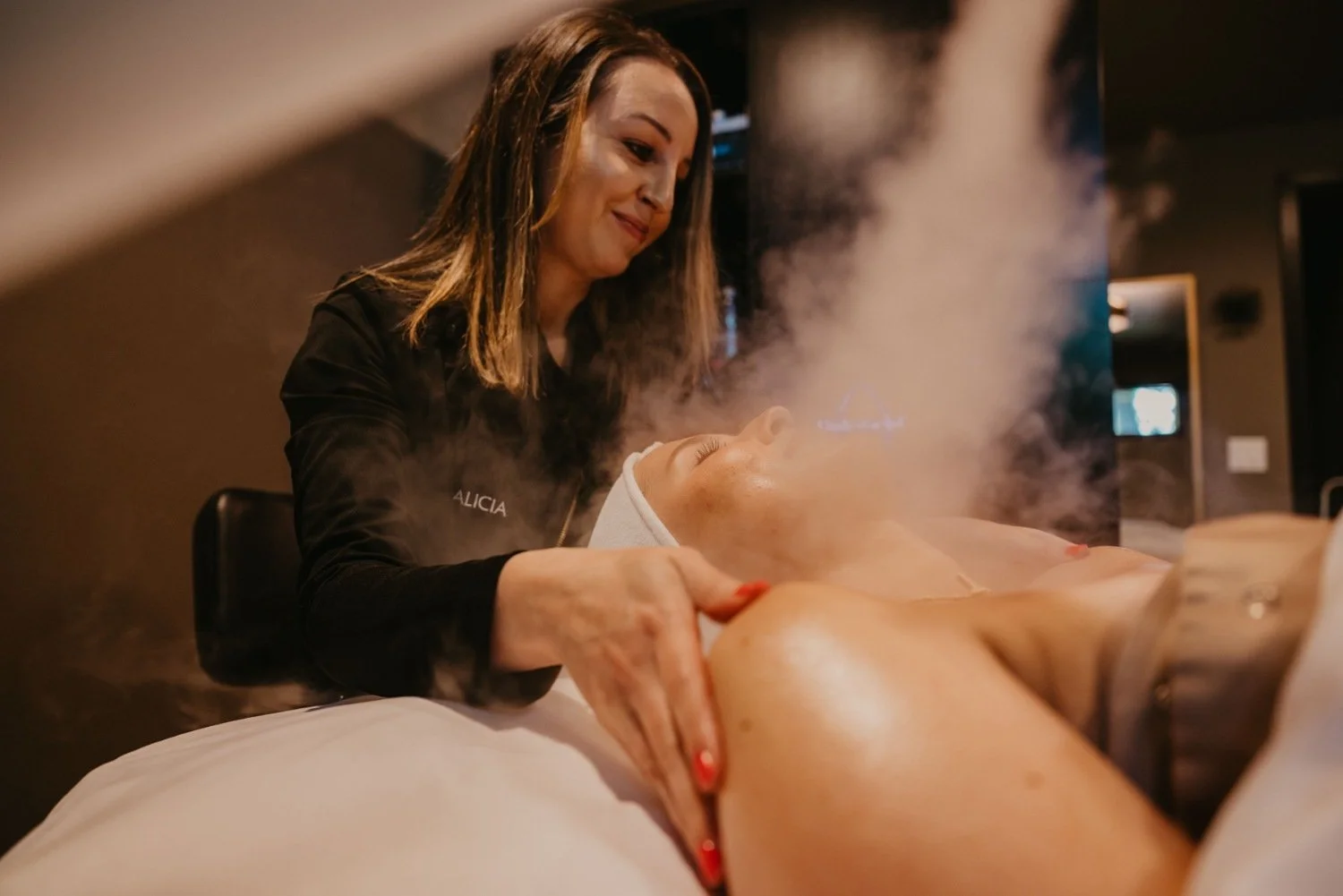 Luxury spa interior