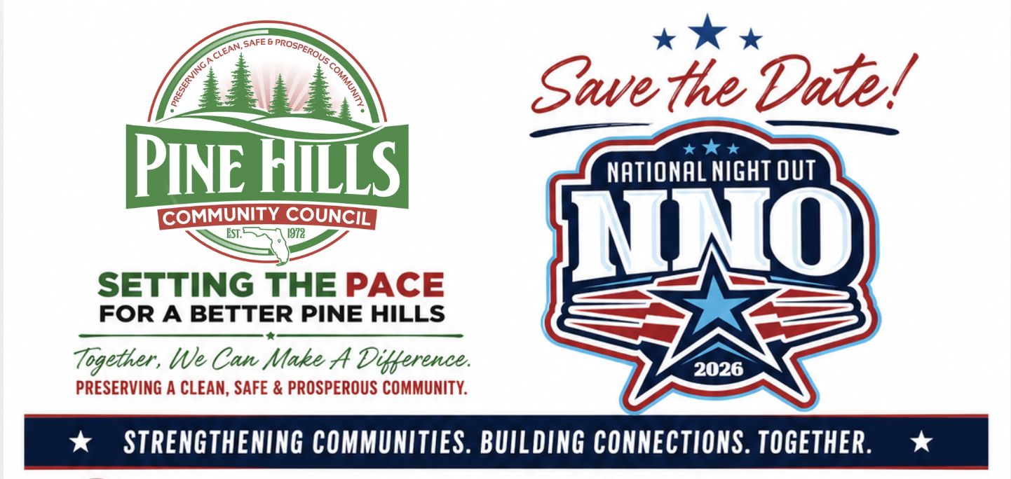 Pine Hills Community Council 2026 National Night Out