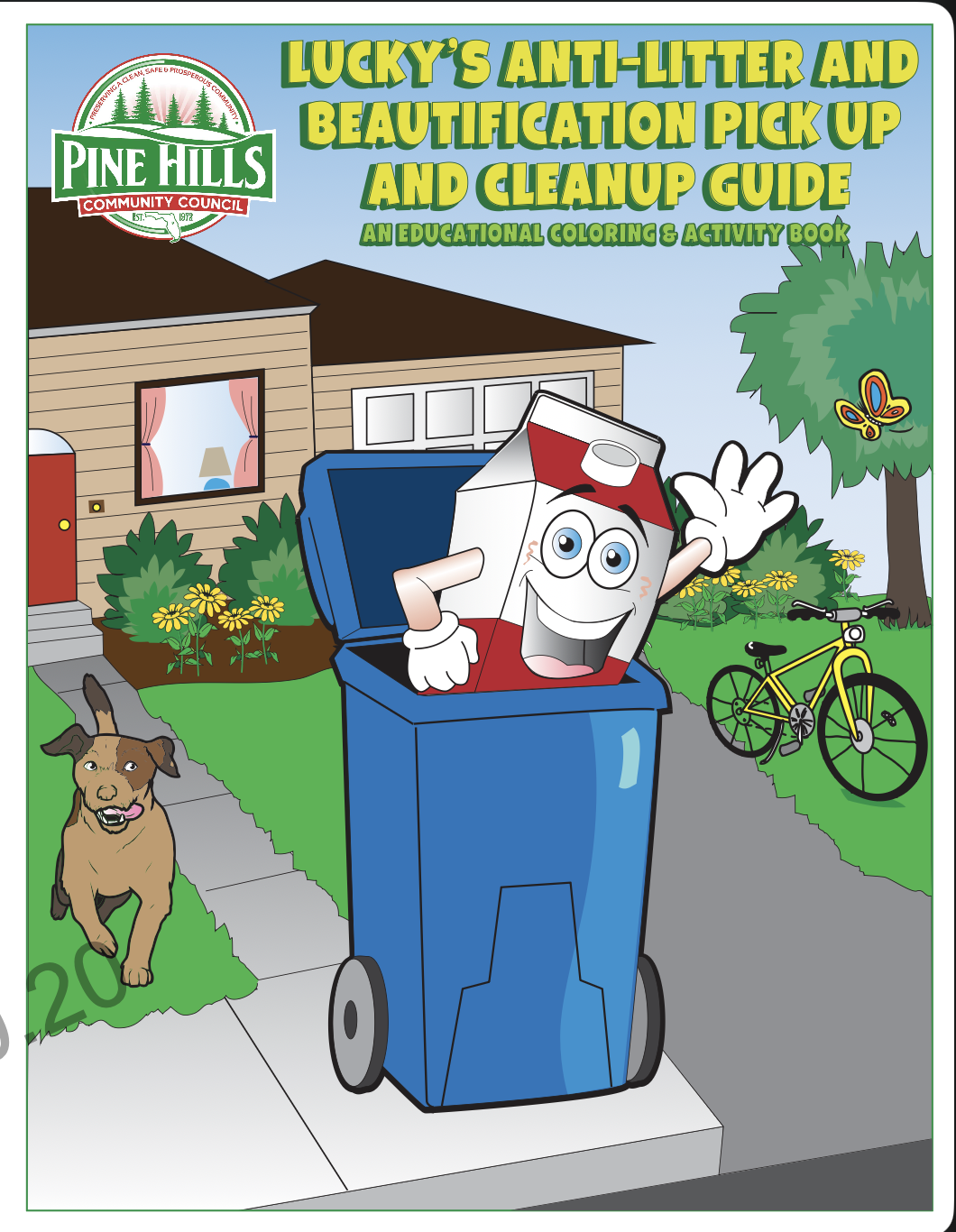 Lucky Litter Coloring Book