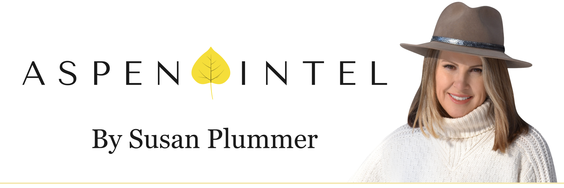 Aspen INTEL by Susan Plummer, with Susan’s hat portrait