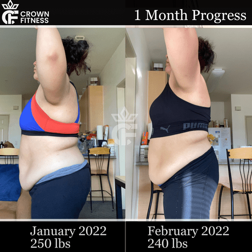 1 month body transformation with semi-private personal training in Irvine, CA