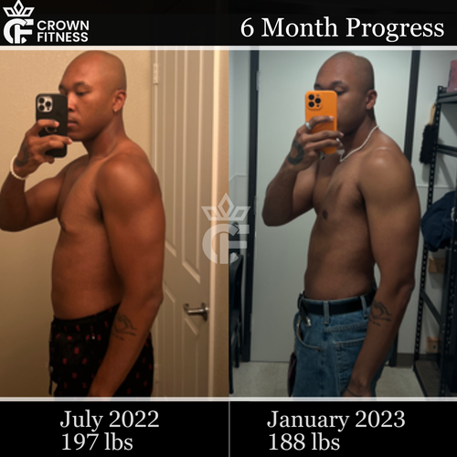 6 month lean out body transformation with personal training in Tustin, CA